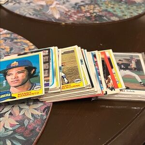 Vintage Baseball Trading Cards Collection